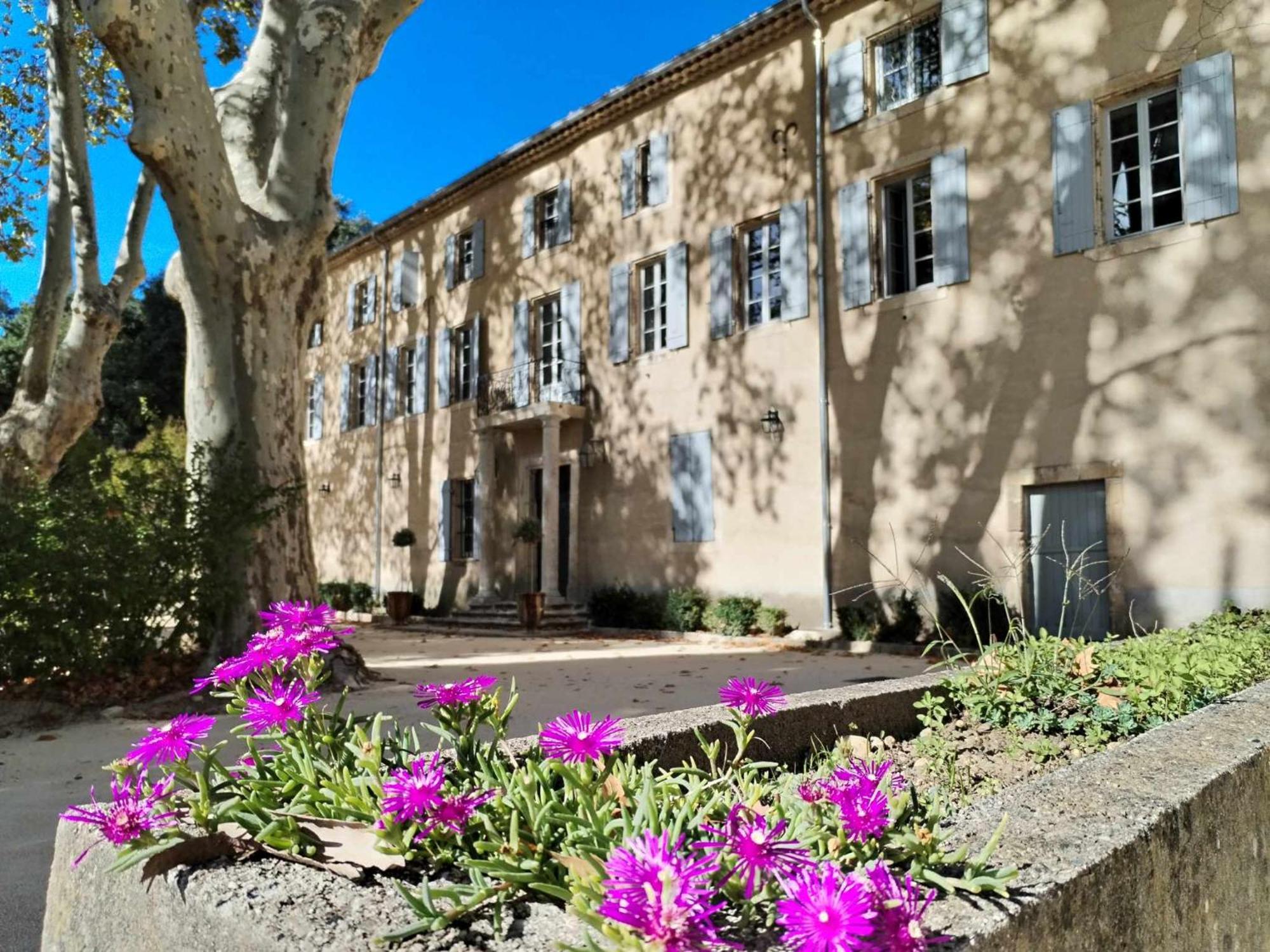 Chateau De L'Olivete Cornillon Buitenkant foto