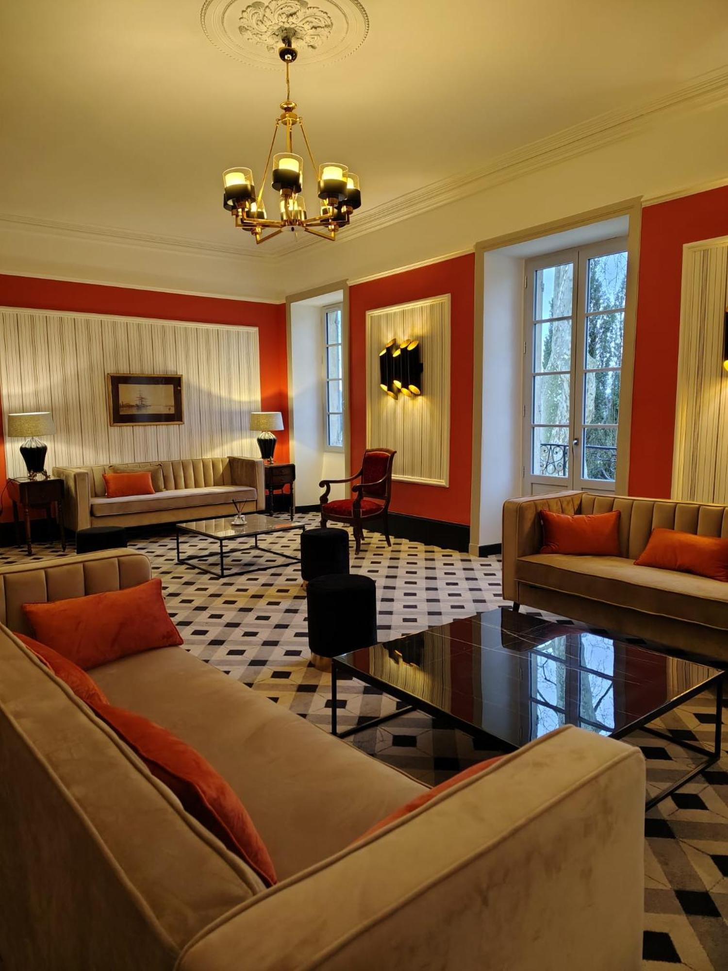 Chateau De L'Olivete Cornillon Buitenkant foto